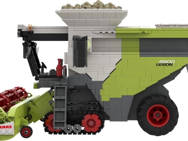 Bouwpakket Brixies Plus Claas Lexion 8900 Terra Trac met aanhanger