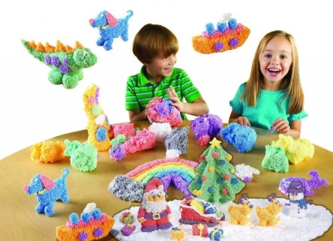 PlayFoam® Modeline/Plastiline kralen met accessoires 7 kleuren