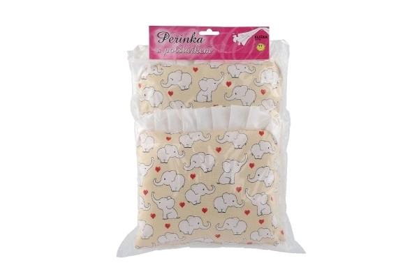 Deken met kussentje voor poppen