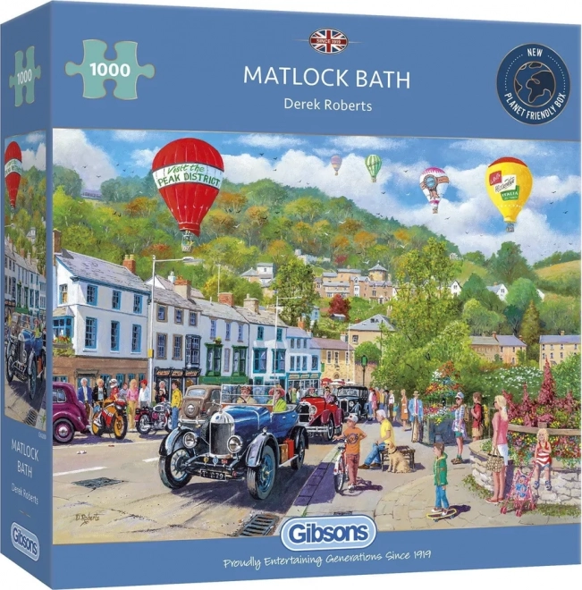 Puzzel Dorp Matlock Bath 1000 stukken van Gibsons