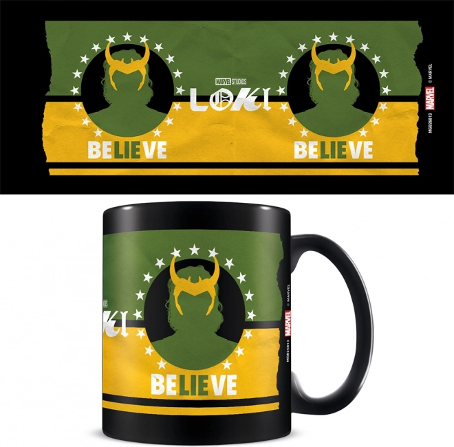 Keramische mok Loki Believe