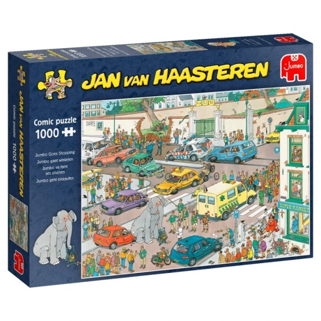 JUMBO Puzzel Jumbo gaat winkelen, 1000 stukjes