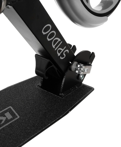 Opvouwbare stadsstep voor kinderen met grote wielen (200 mm) – grijs