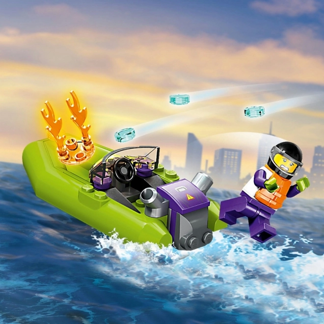 LEGO® Stad 60373 Brandweerreddingsboot en Reddingsboot