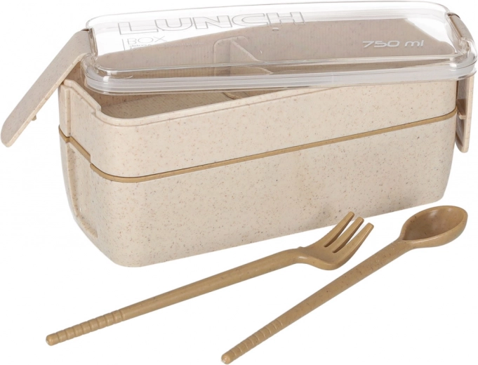 Inclusief bestek voor eten onderweg