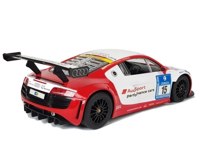 Rastar Audi R8 LMS op afstand bestuurbare auto 1:14 wit-rood