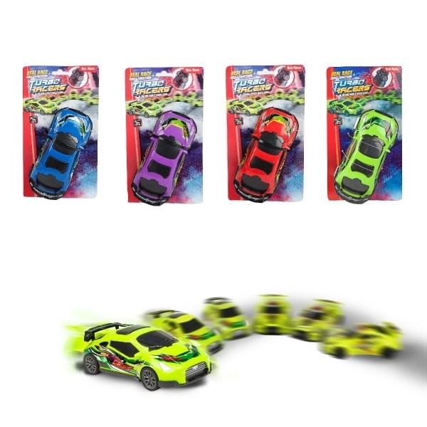 Race driftauto met vliegwiel 17 cm