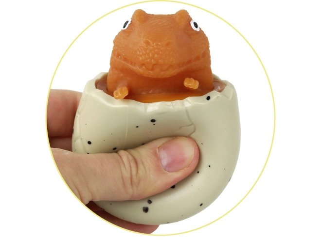Antistress Speelgoed Dinosaurus in Ei Squishy squishy