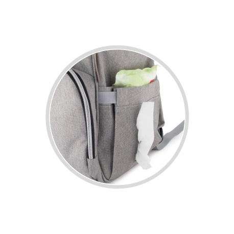 Canpol baby's luiertas LADY MUM – Grijs