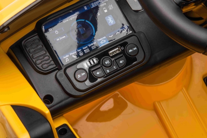 Kinder elektrische auto Ford Ranger Lift Geel