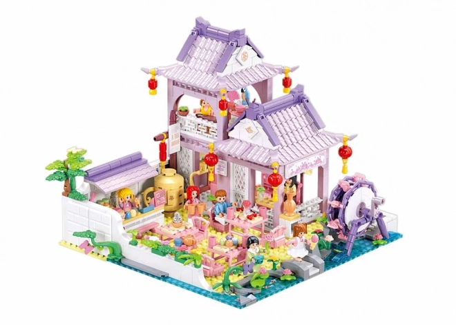 Sluban Girls Dream M38-B1078 Theehuis met Siertuin
