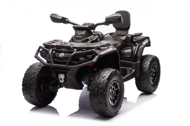 Elektrische kinderquad Can Am Outlander met afstandsbediening zwart