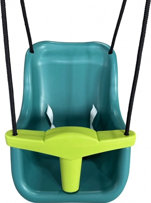 Kinder plastic schommel turkoois 2Kids
