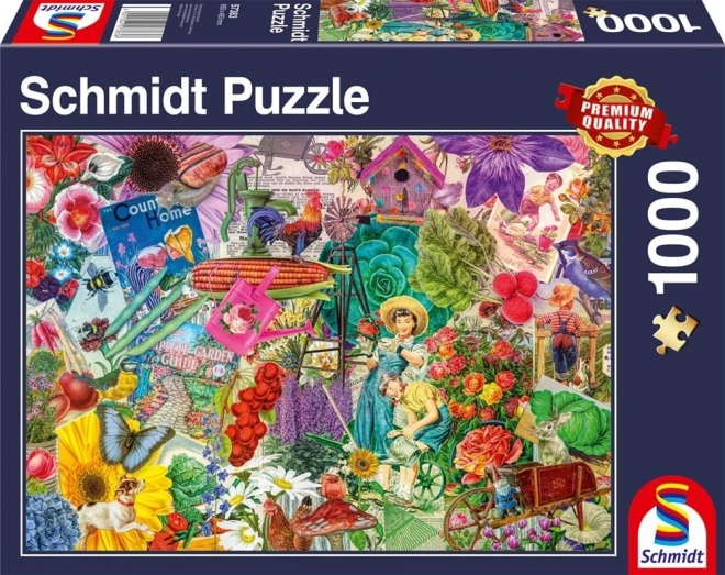 Leuke tuinpuzzel 1000 stukjes