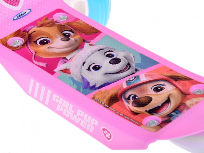 Kinderen driewielige step Paw Patrol roze