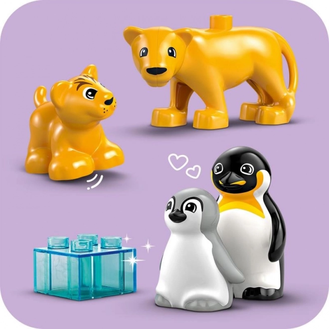Lego Duplo Wilde Dierenfamilies: Pinguïns en Leeuwen