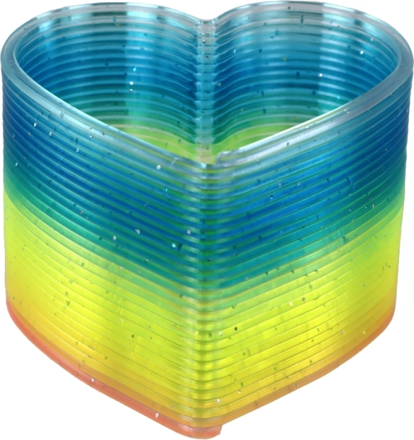 Regenboogkleuren en glitter die de aandacht trekken