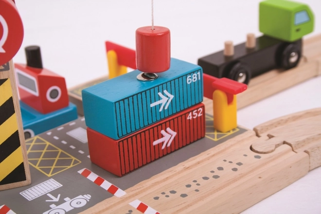 Bigjigs Rail Containeroverslag