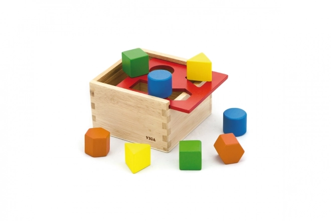 Houten insteekpuzzel