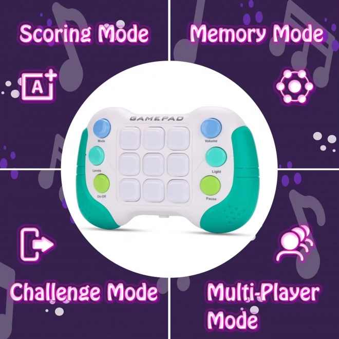 Elektronische spel WOOPIE Pop-It Fidget Toy Gamepad blauw