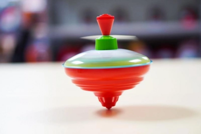 Káča draaiende Mol metaal/plastic 13cm