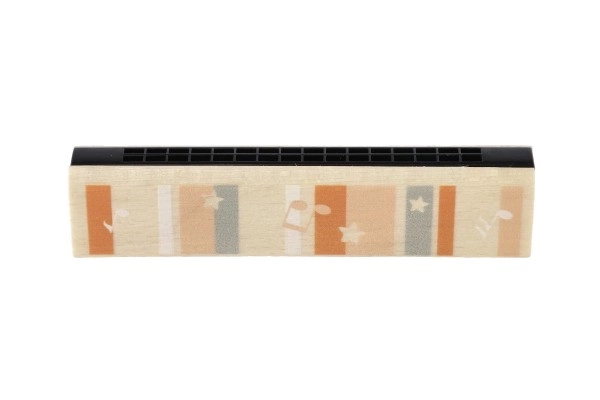 Houten blaasmondharmonica voor kinderen