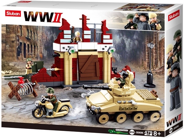 Sluban Slag om Stalingrad – bouwset compatibel met LEGO
