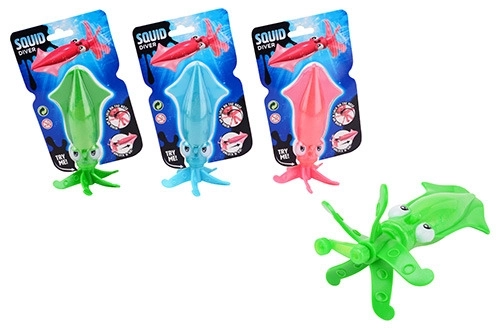 Octopus voor in het water