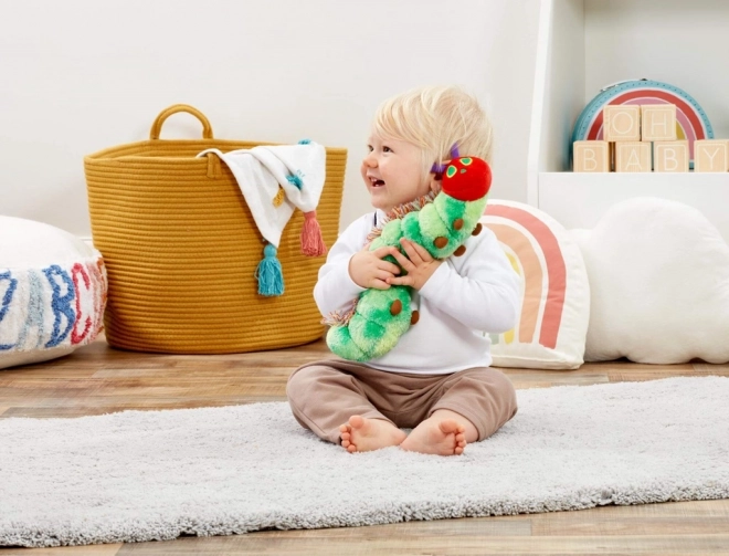 Rupsje Nooitgenoeg Rainbow pluche knuffel