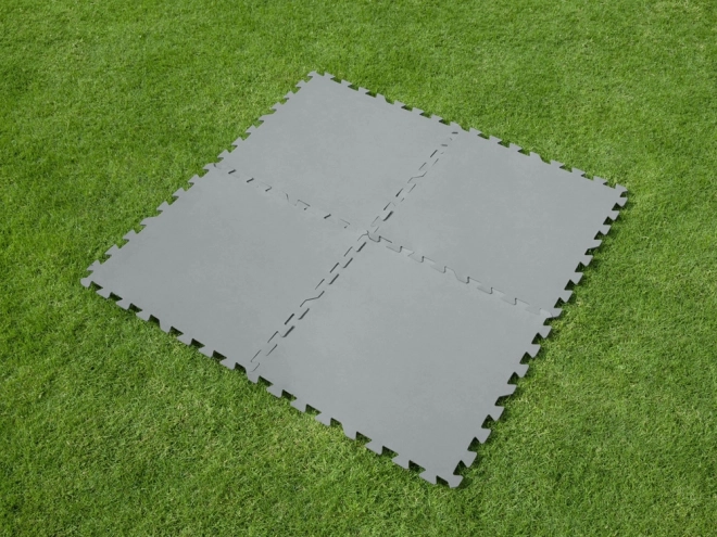 Bestway schuim mat voor zwembad grijs