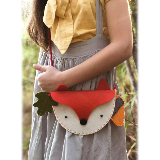 Schattige vos-handtas voor elke dag