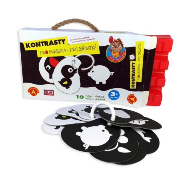 Contrasten voor baby’s herkenning voor de kleintjes 10 stuks