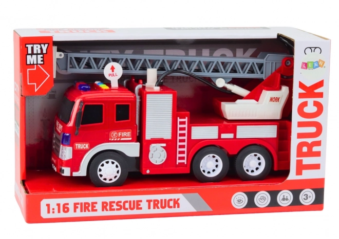 Brandweerauto met Verrekijker 1:16