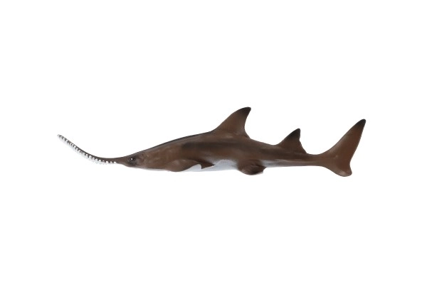 Zaagvis met vele tanden, speelgoed plastic 22cm in zakje