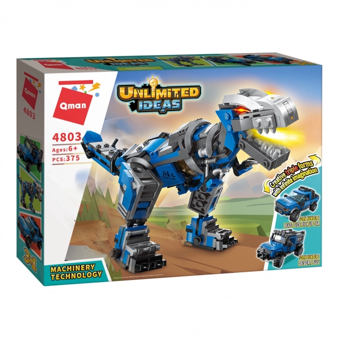 Qman Onbeperkte Ideeën 4803 Mechanische Technologie 3in1