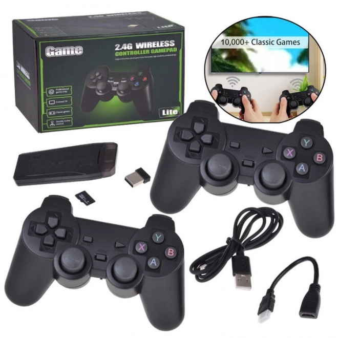 Retro gaming console met HDMI en 2 controllers