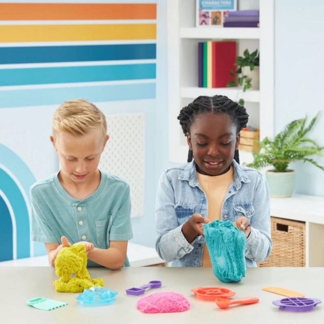 Kinetisch zand ultieme zandset met gereedschap