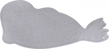 Siliconen antislip badmat Zeehond