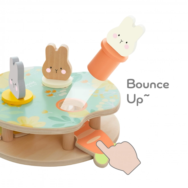 Houten spel Opduikende Konijntjes 12m+