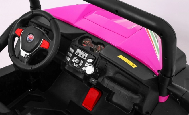 Kinderterreinwagen Grand Buggy 4x4 Roze met afstandsbediening