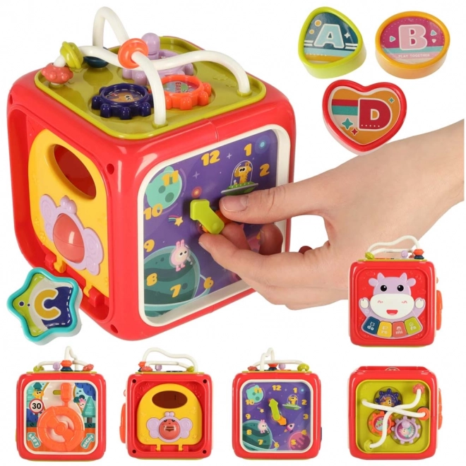 Educatieve interactieve kubus voor kinderen
