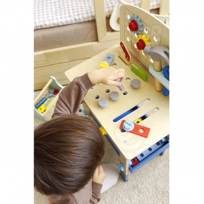 Houten werkbank Tooky Toy