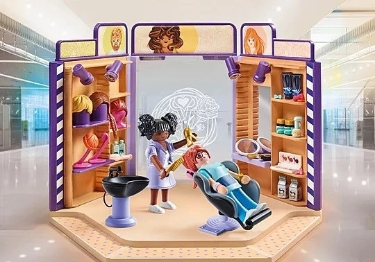 Playmobil salon en kapsalon