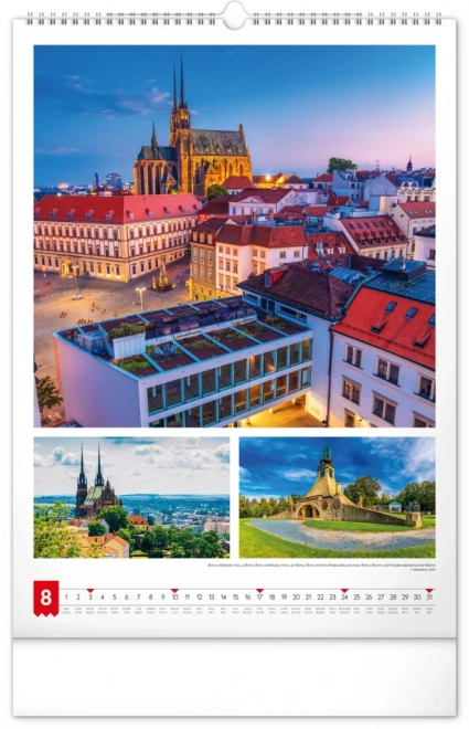 Wandkalender Mijn vaderland 2025, 33 × 46 cm