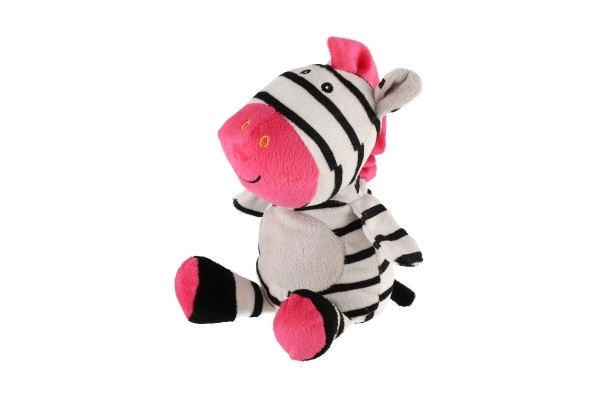 Pluche rammelaar Zebra voor baby's