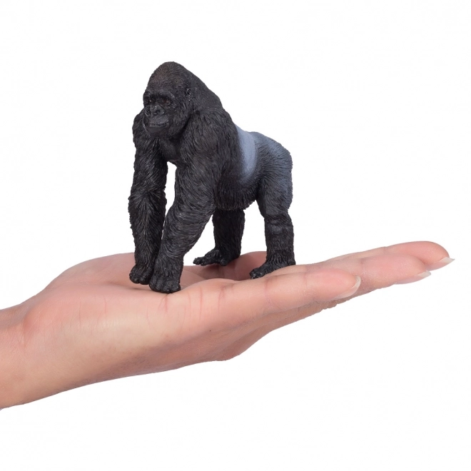 Realistische figuur van een zilverrug gorilla