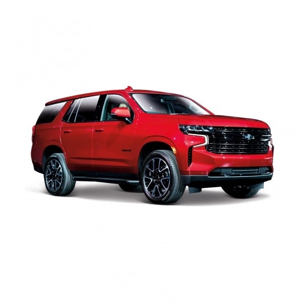 Model Chevrolet Tahoe 2021 1:26 rood