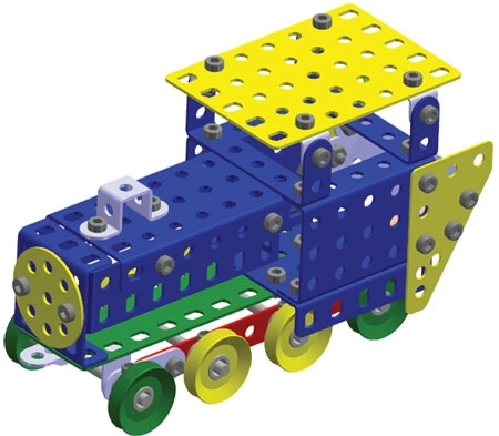 Merkur 031 Spoorwegmodellen - 211 onderdelen