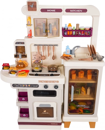 Licht, geluid en stoom zoals in een echte keuken