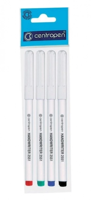 Centropen set markeerders 4 stuks